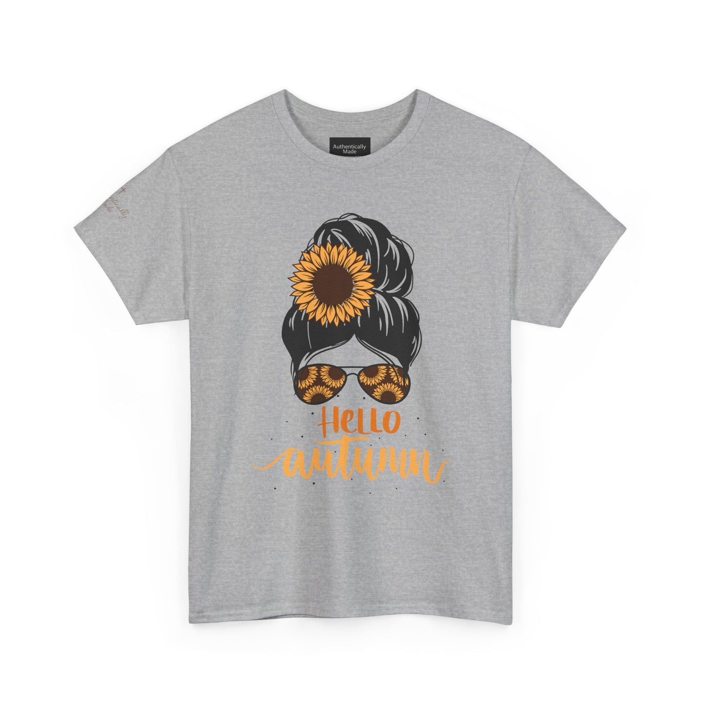 Hello Autumn Sunflower Tee