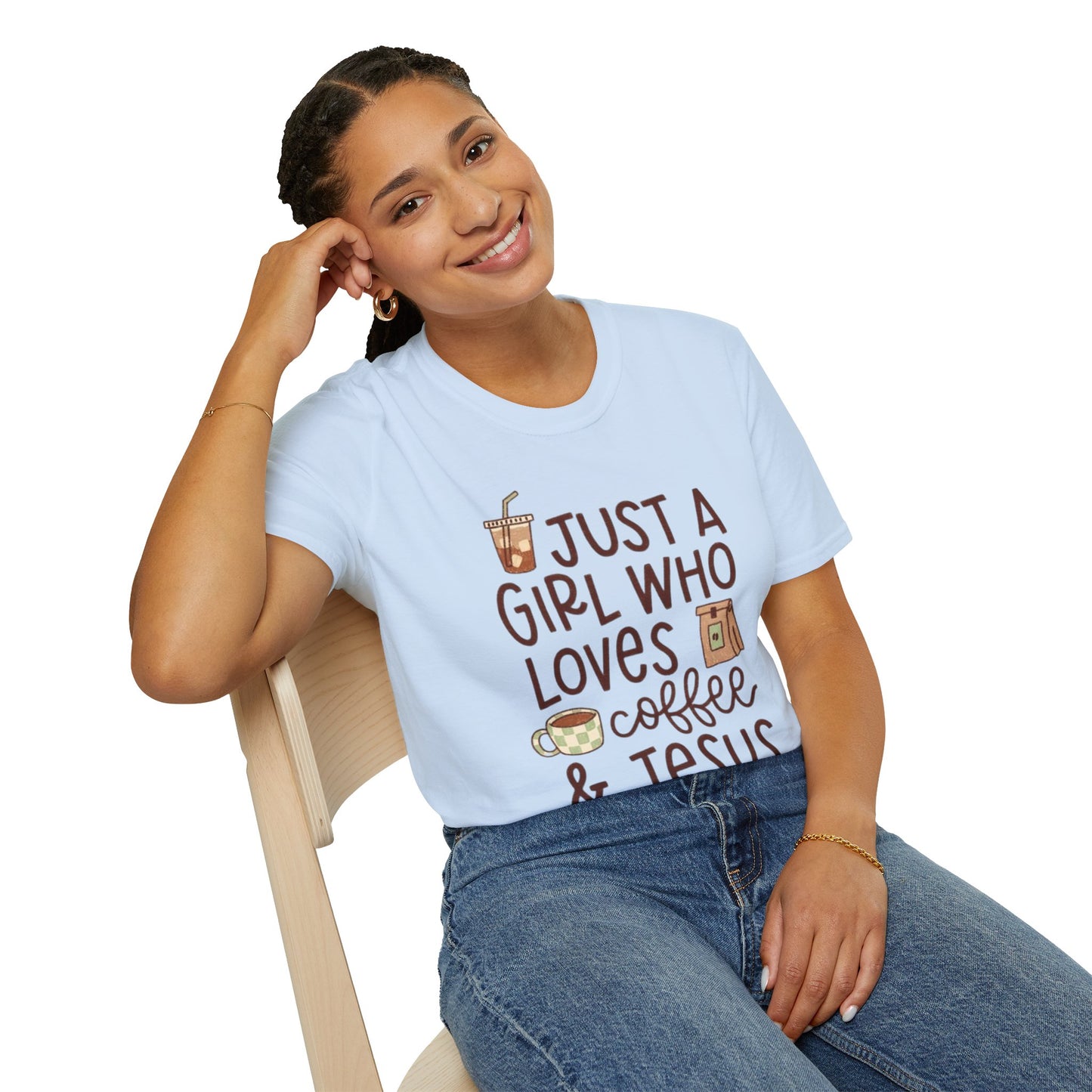 Love Jesus and coffee Tee