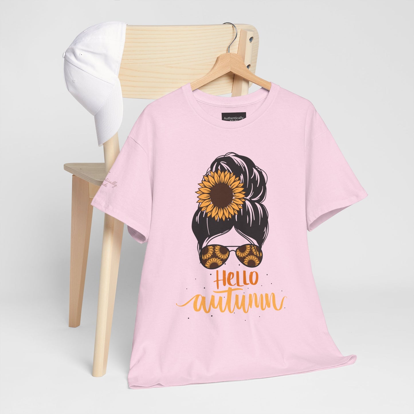 Hello Autumn Sunflower Tee
