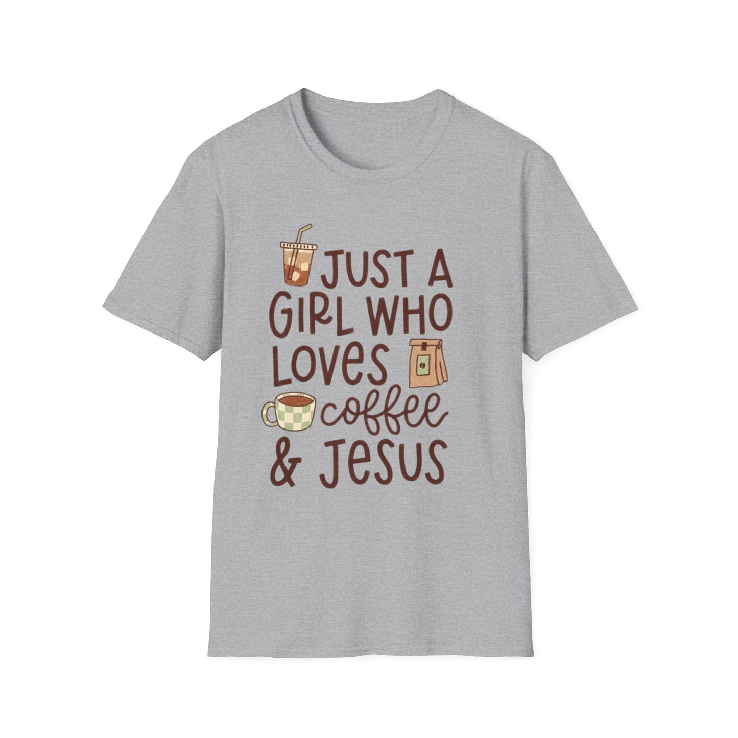Love Jesus and coffee Tee