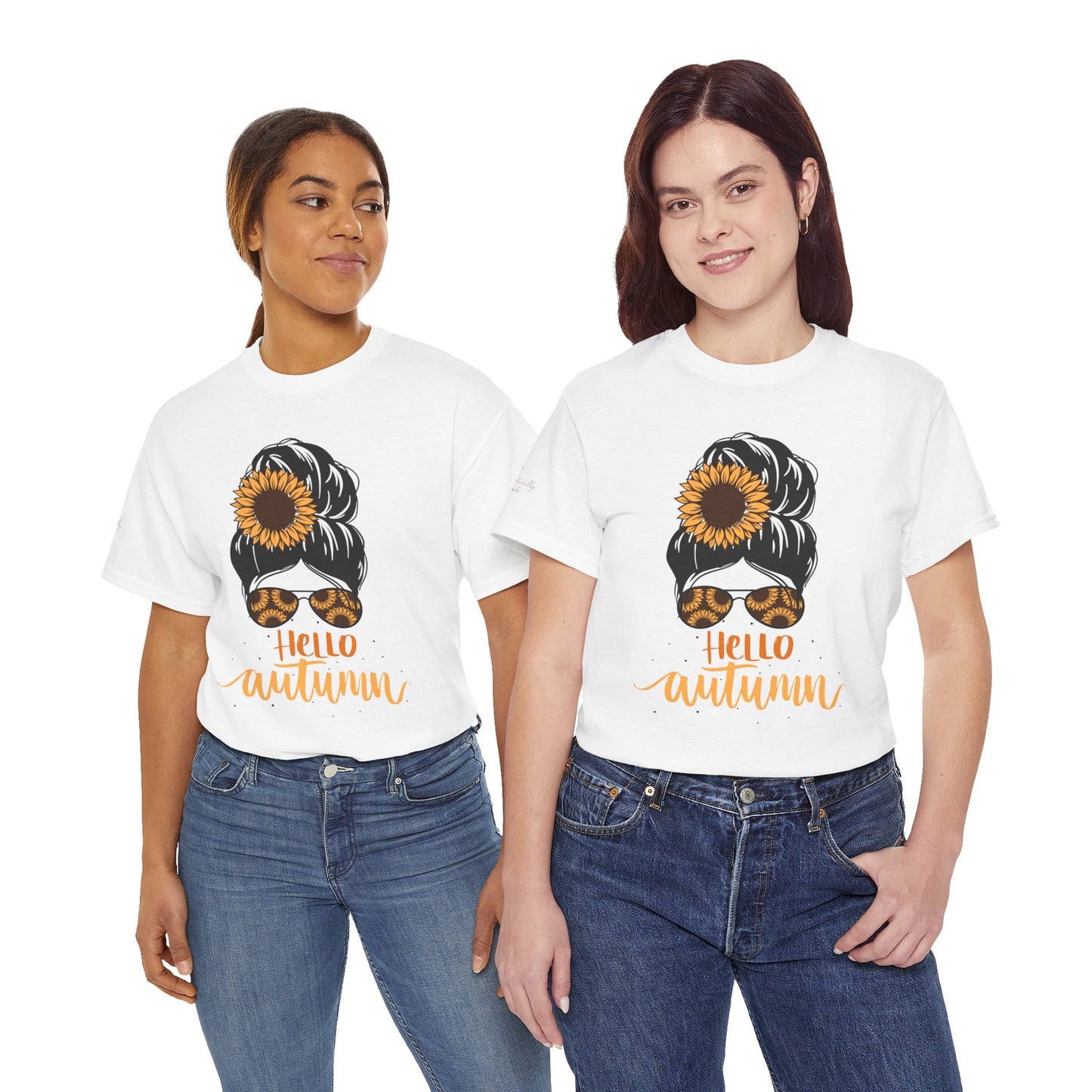 Hello Autumn Sunflower Tee