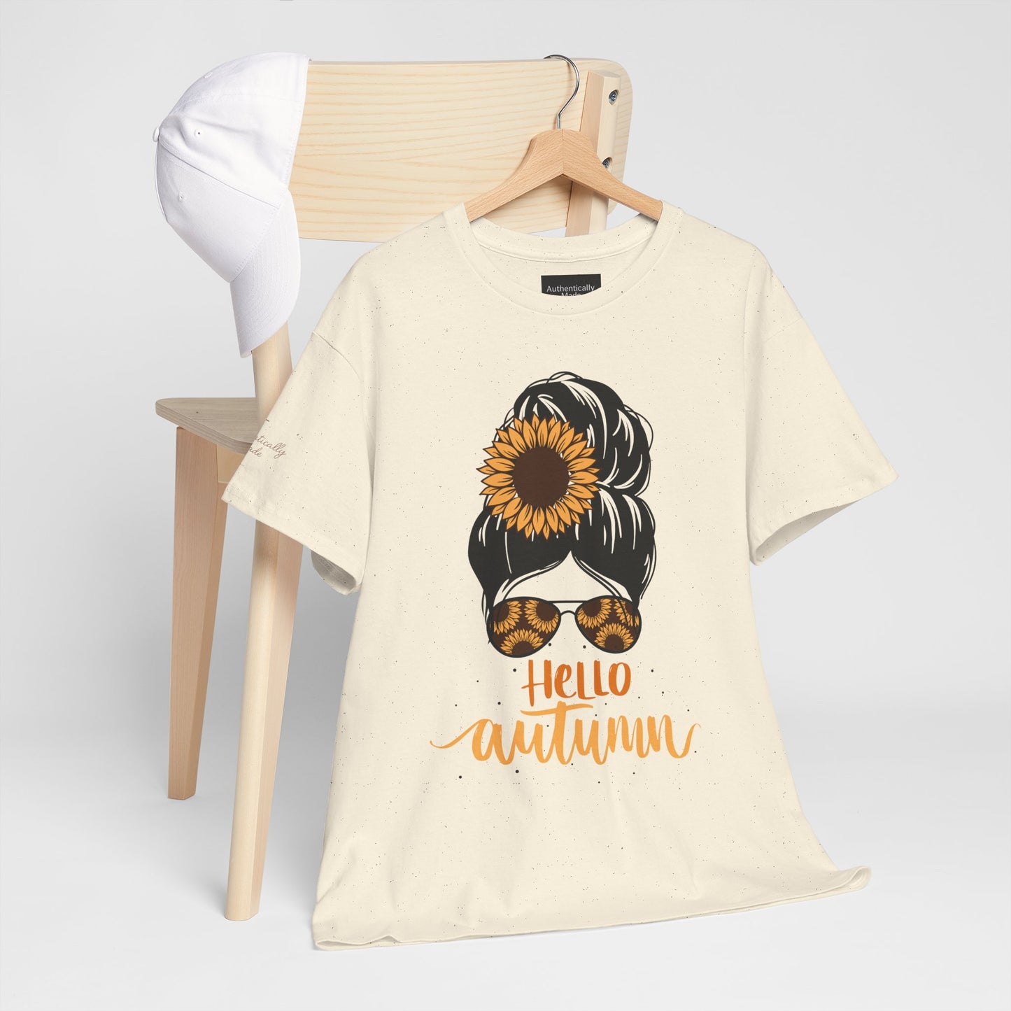 Hello Autumn Sunflower Tee