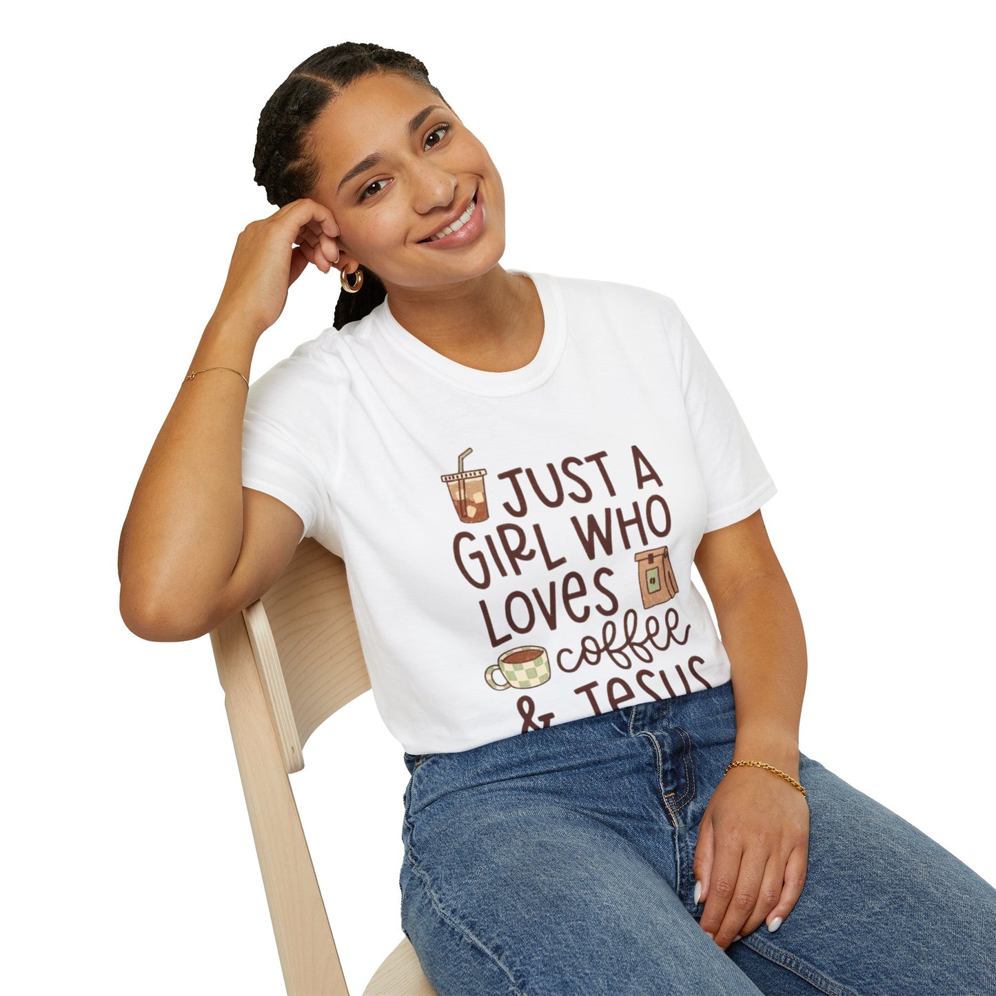 Love Jesus and coffee Tee