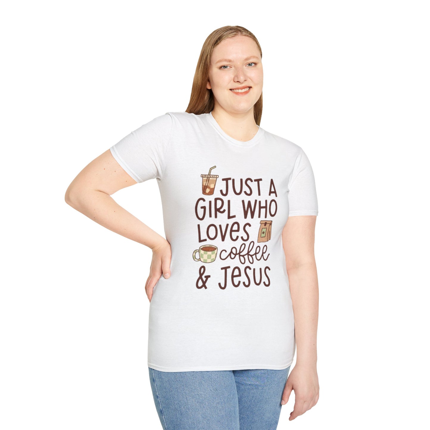 Love Jesus and coffee Tee
