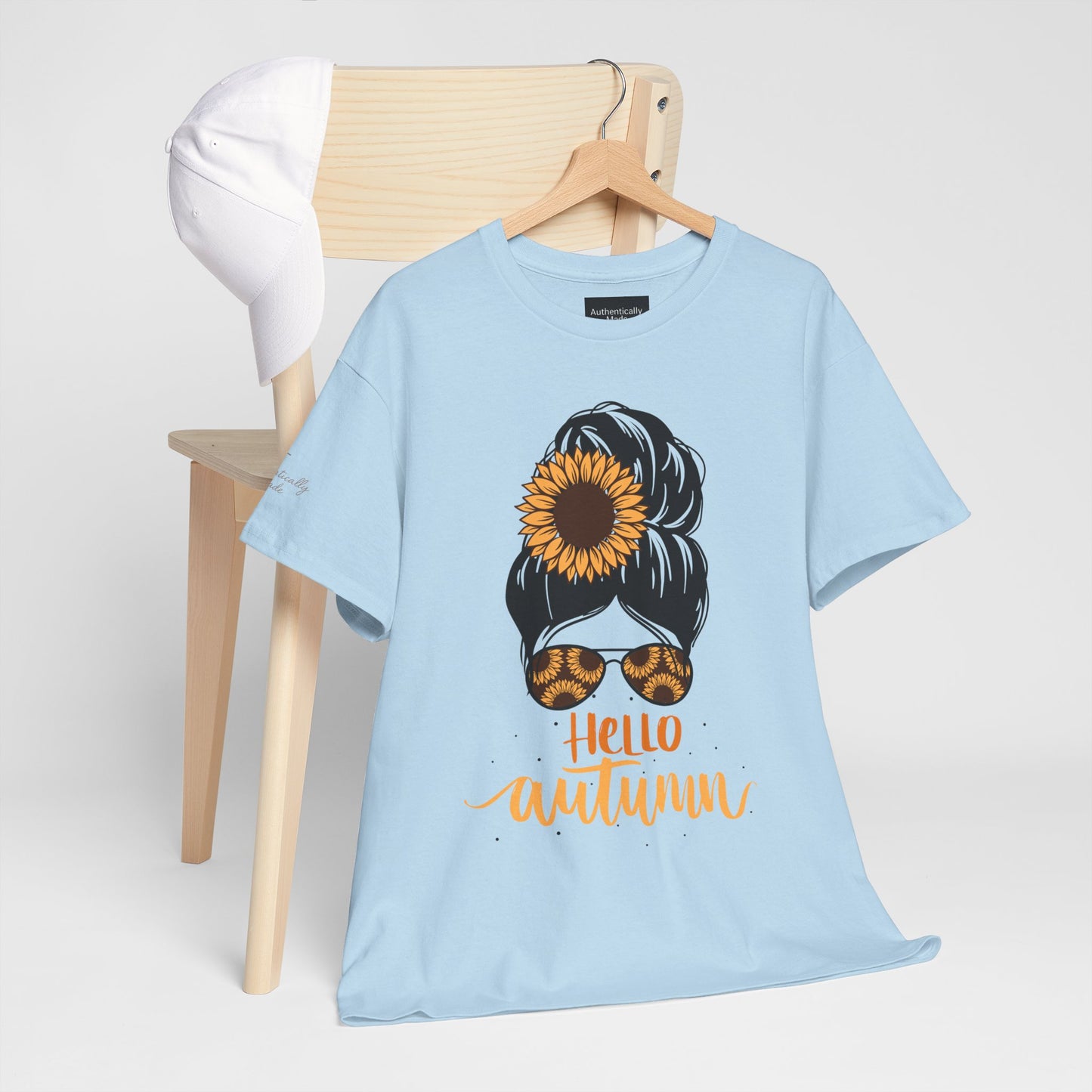 Hello Autumn Sunflower Tee