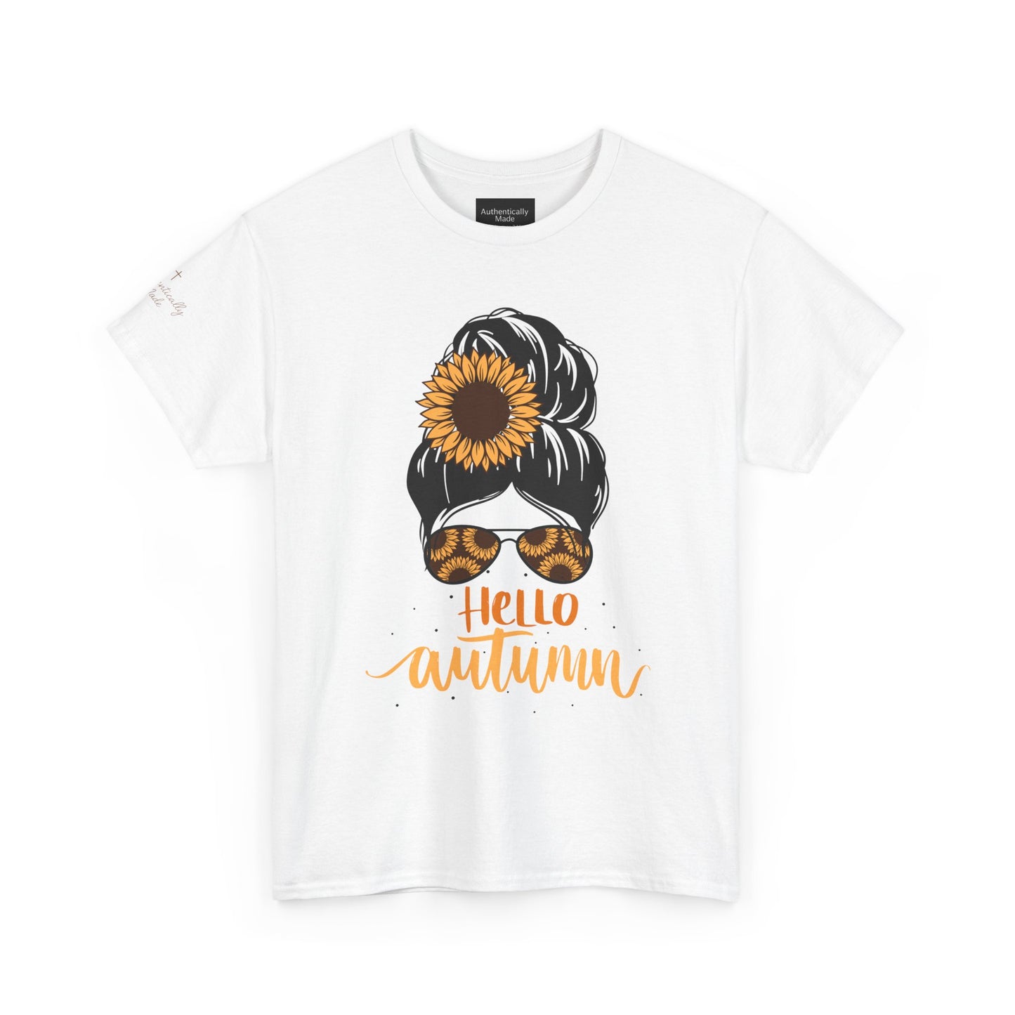 Hello Autumn Sunflower Tee