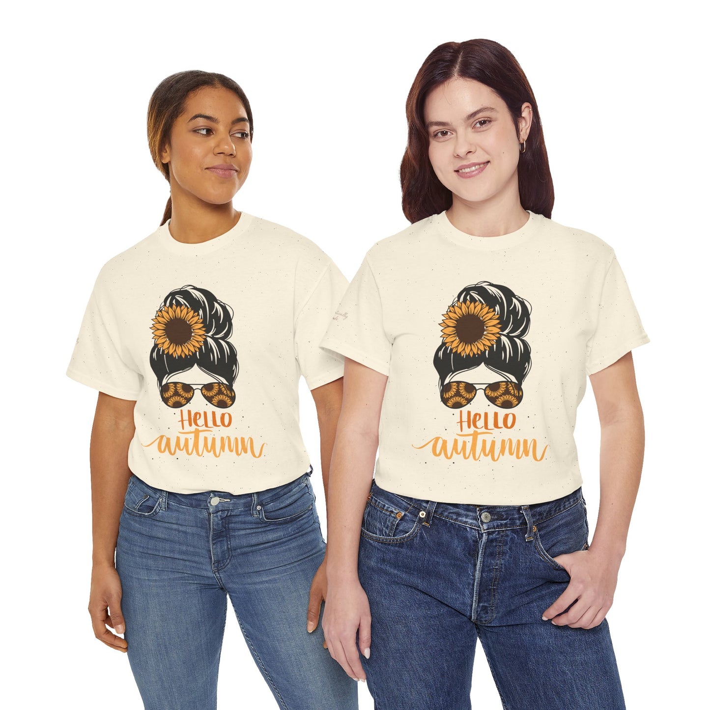 Hello Autumn Sunflower Tee