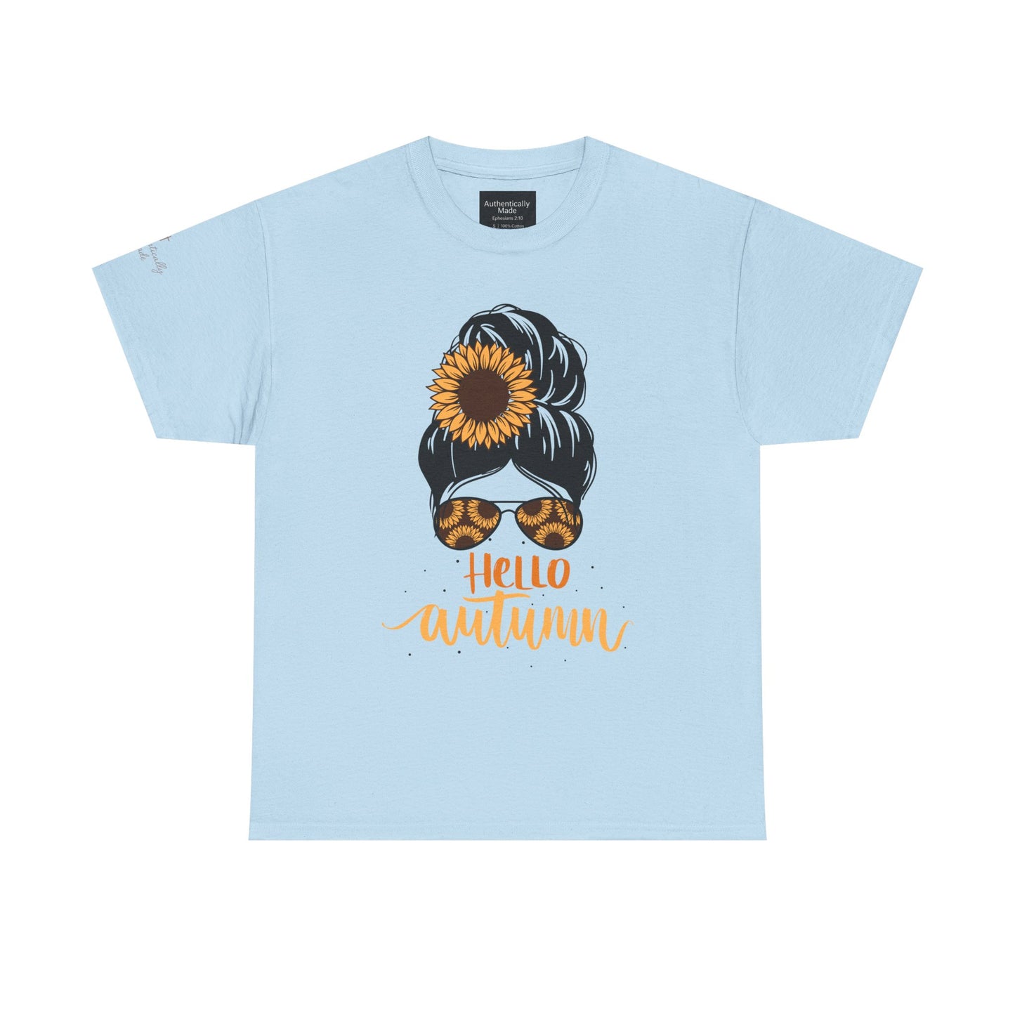 Hello Autumn Sunflower Tee