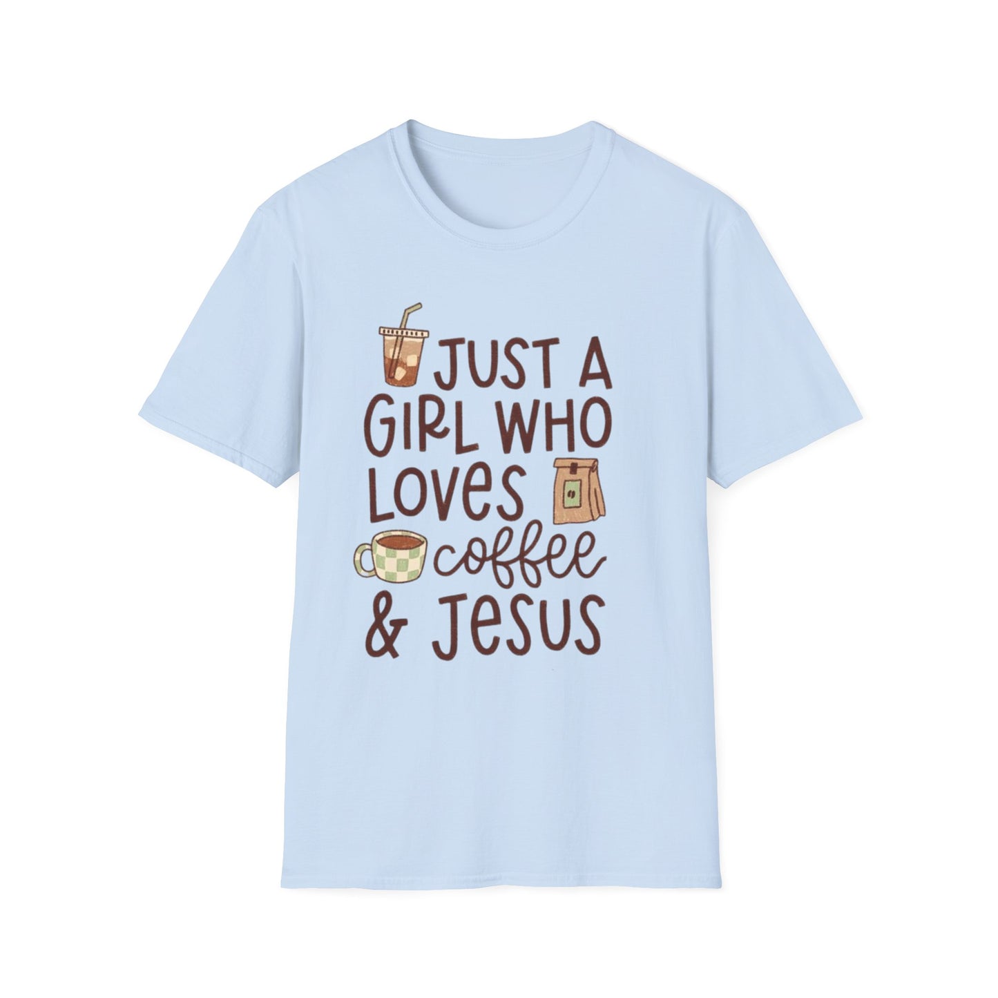 Love Jesus and coffee Tee
