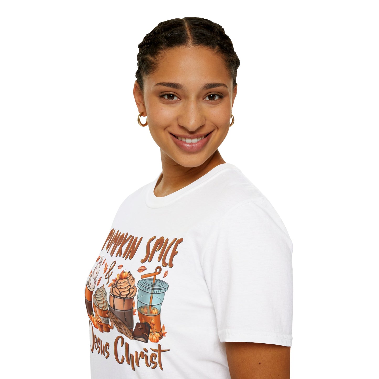 Pumpkin spice and Jesus Chirst Tee