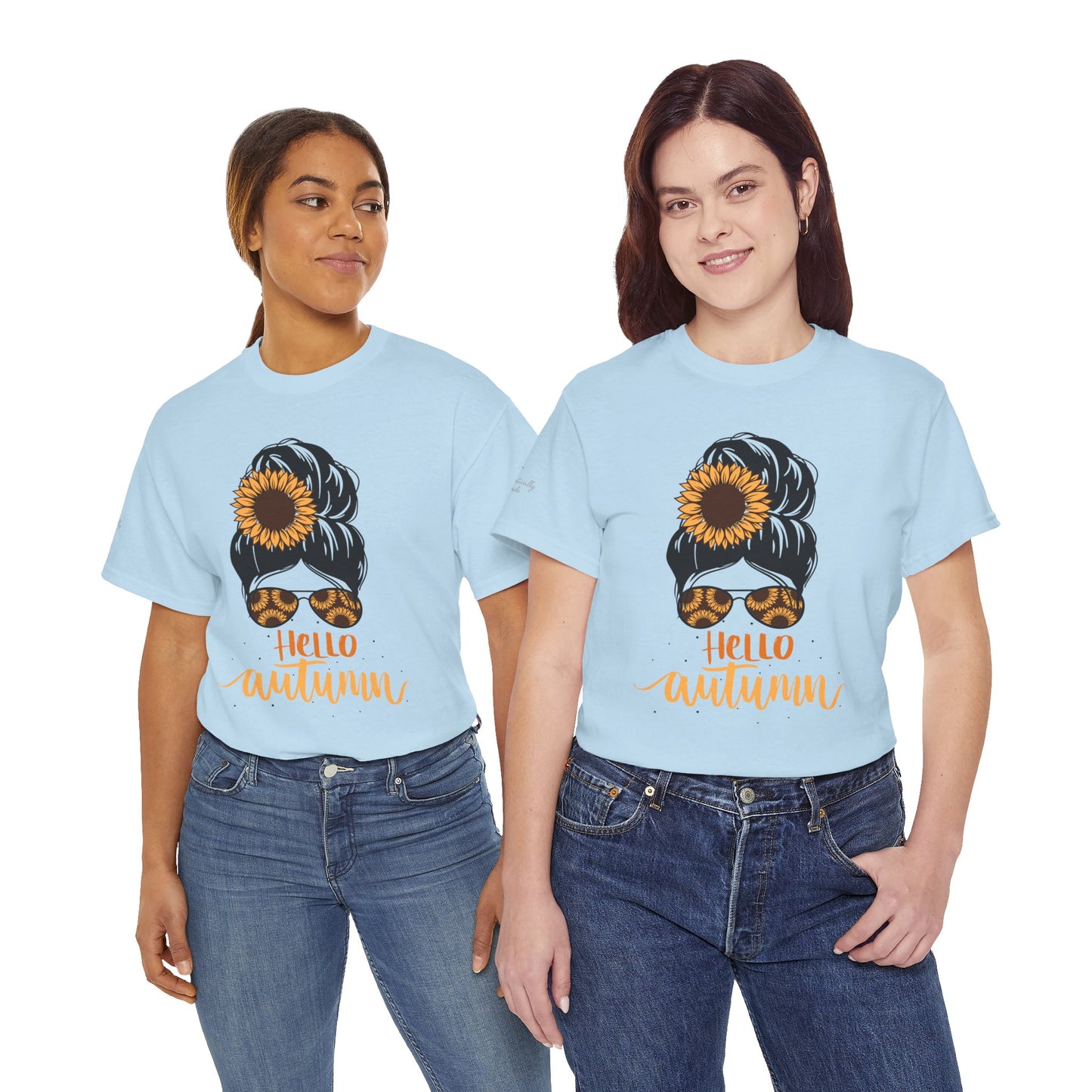 Hello Autumn Sunflower Tee