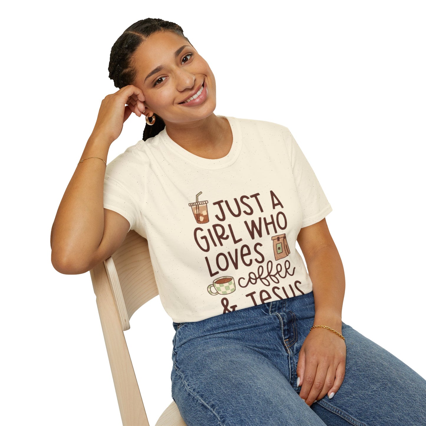 Love Jesus and coffee Tee