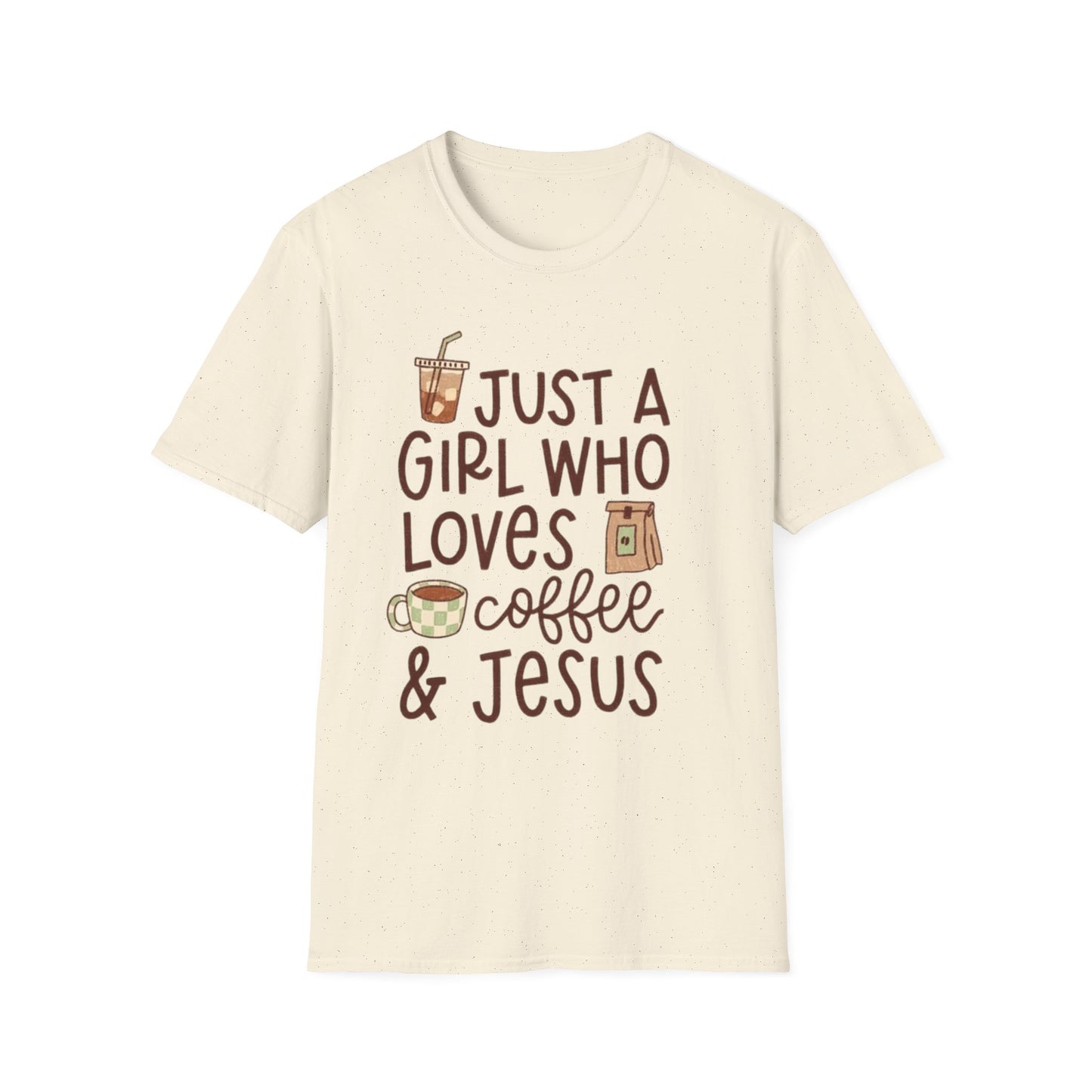 Love Jesus and coffee Tee
