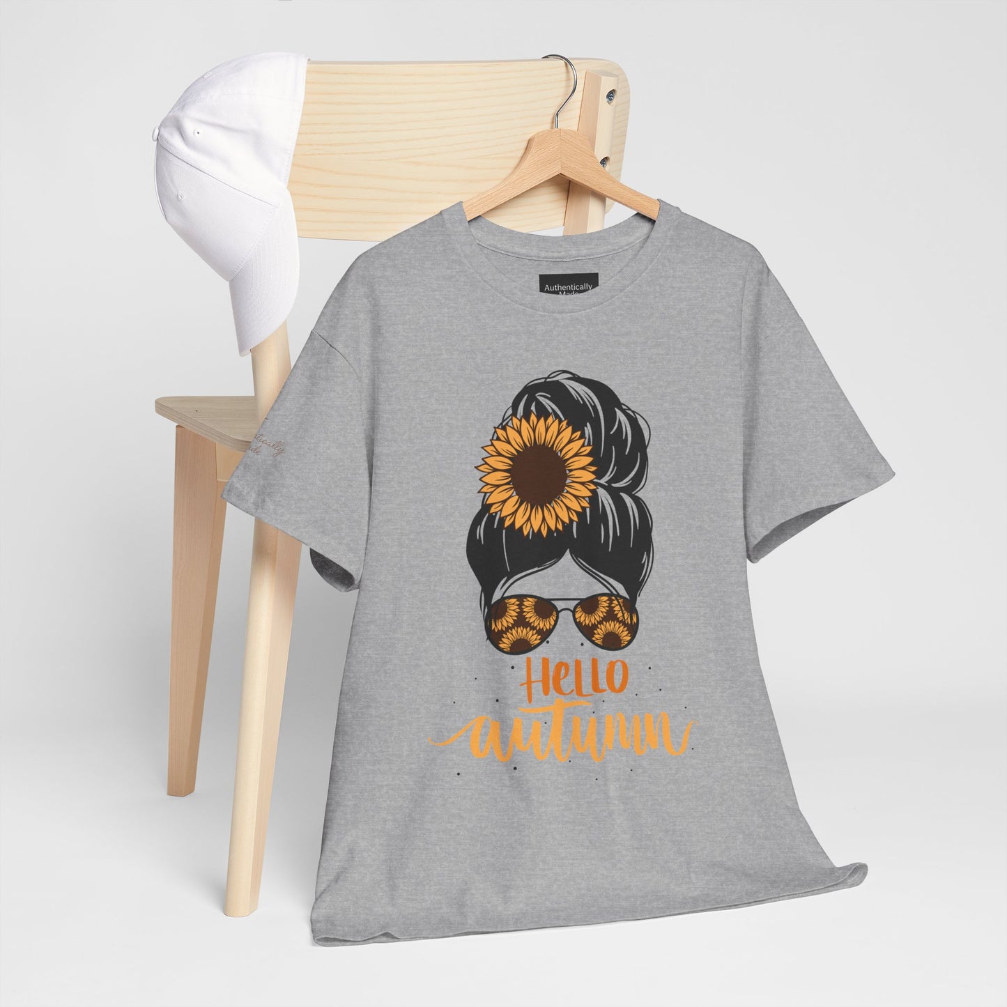 Hello Autumn Sunflower Tee