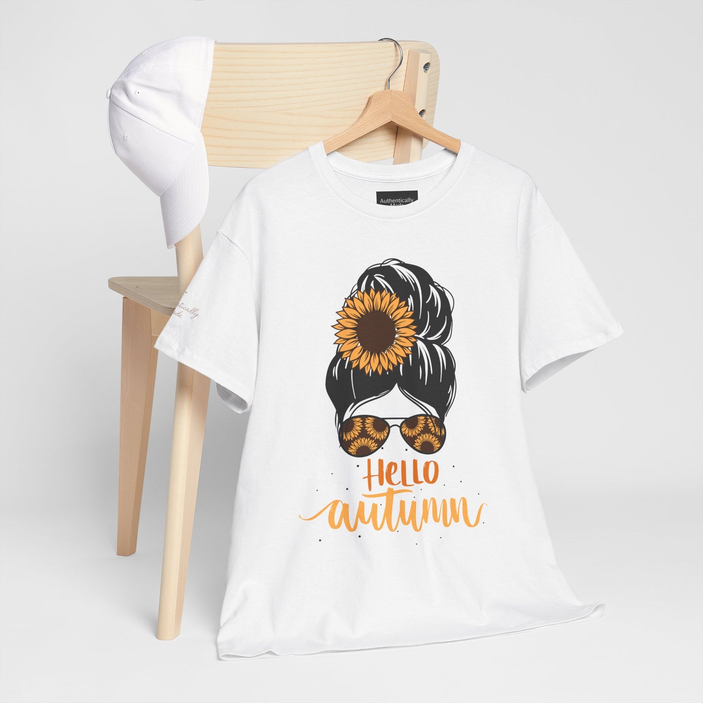 Hello Autumn Sunflower Tee